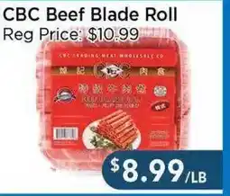 Blue Sky Supermarket CBC Beef Blade Roll offer