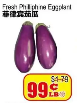 Yuan Ming Supermarket Fresh Phillippine Eggplant offer