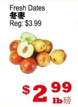 Yuan Ming Supermarket Fresh Dates offer