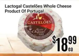 Nations Fresh Foods Lactogal Castelões Whole Cheese offer