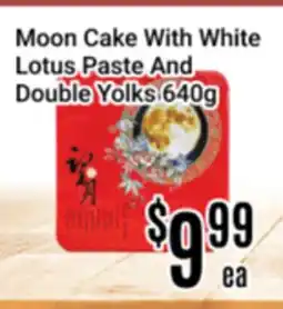 Nations Fresh Foods Moon Cake With White Lotus Paste And Double Yolks offer