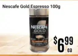 Nations Fresh Foods Nescafe Gold Espresso offer