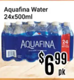 Nations Fresh Foods Aquafina Water offer