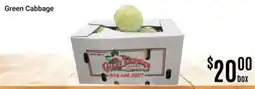 Nations Fresh Foods Green Cabbage offer