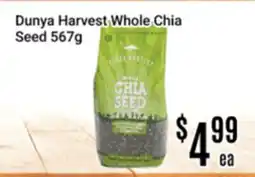 Nations Fresh Foods Dunya Harvest Whole Chia Seed offer