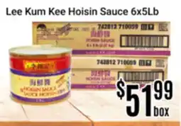Nations Fresh Foods Lee Kum Kee Hoisin Sauce 6x5Lb offer