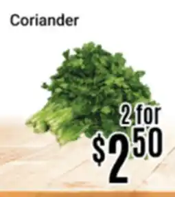 Nations Fresh Foods Coriander offer