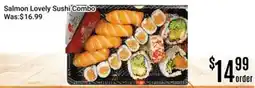 Nations Fresh Foods Salmon Lovely Sushi/Combo offer