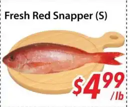 Bestco Food Mart Fresh Red Snapper (S) offer