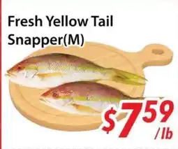 Bestco Food Mart Fresh Yellow Tail Snapper(M) offer