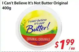 Bestco Food Mart I Can't Believe It's Not Butter Original offer