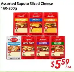 Bestco Food Mart Assorted Saputo Sliced Cheese offer
