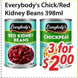 Bestco Food Mart Everybody's Chick/Red Kidney Beans offer