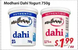 Bestco Food Mart Modhani Dahi Yogurt offer
