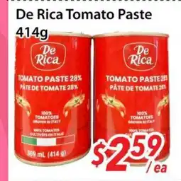 Bestco Food Mart De Rica Tomato Paste offer