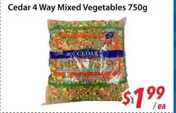 Bestco Food Mart Cedar 4 Way Mixed Vegetables offer
