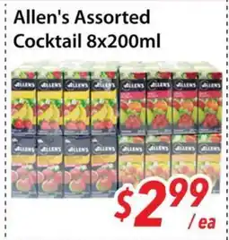 Bestco Food Mart Allen's Assorted Cocktail offer
