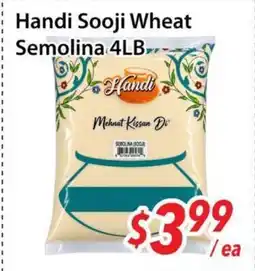Bestco Food Mart Handi Sooji Wheat Semolina 4LB offer