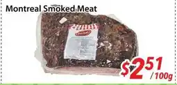 Bestco Food Mart Montreal Smoked Meat offer