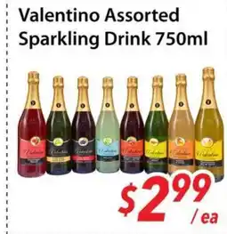 Bestco Food Mart Valentino Assorted Sparkling Drink offer