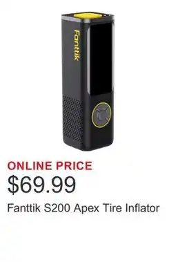 Costco Fanttik S200 Apex Tire Inflator offer