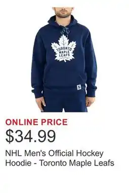 Costco NHL Men's Official Hockey Hoodie - Toronto Maple Leafs offer