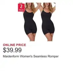 Costco Maidenform Women's Seamless Romper offer