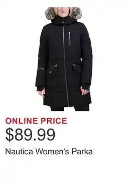 Costco Nautica Women's Parka offer