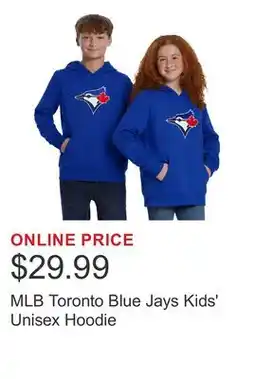 Costco MLB Toronto Blue Jays Kids' Unisex Hoodie offer