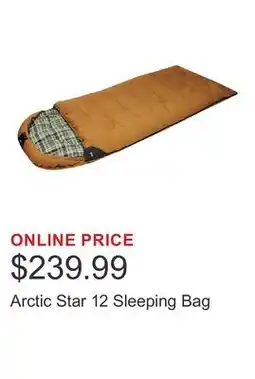Costco Arctic Star 12 Sleeping Bag offer