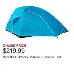 Costco Borealis Outdoors Chilkoot 3-Season Tent offer