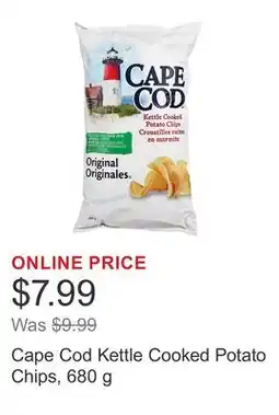 Costco Cape Cod Kettle Cooked Potato Chips offer