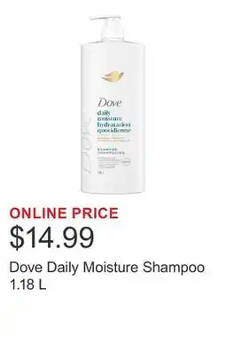 Costco Dove Daily Moisture Shampoo offer