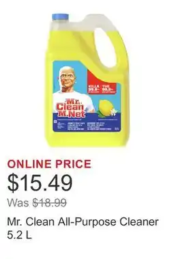 Costco Mr. Clean All-Purpose Cleaner offer