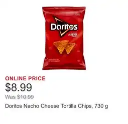 Costco Doritos Nacho Cheese Tortilla Chips offer