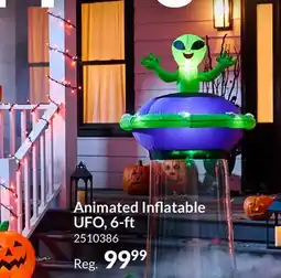 Party City Animated Inflatable UFO, 6-ft offer