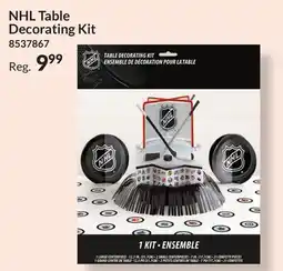 Party City NHL Table Decorating Kit offer