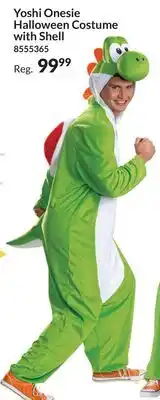 Party City Yoshi Onesie Halloween Costume with Shell offer