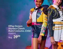 Party City KPop Demon Hunters Classic Rumi Costume, Child offer