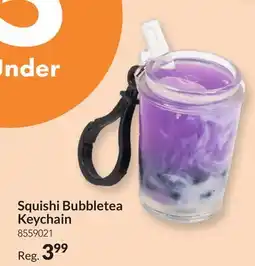 Party City 5Under Squishi Bubbletea Keychain offer