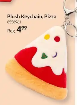 Party City Plush Keychain, Pizza offer