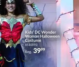 Party City Kids' DC Wonder Woman Halloween Costume offer