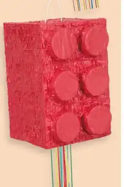 Party City Building Blocks Birthday Pinata offer