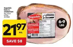 Giant Tiger Sugardale bone-in smoked ham offer
