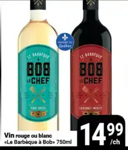 Pasquier Vin rouge ou blanc Le Barbecue à Bob offer