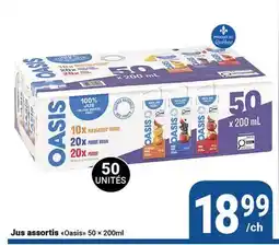 Pasquier Jus assortis Oasis offer