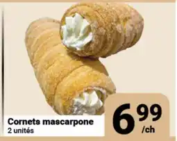 Pasquier Cornets mascarpone offer