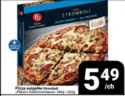 Pasquier Pizza surgelée Stromboli Plaisirs Gastronomiques offer
