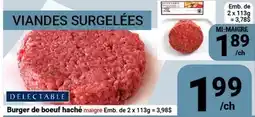 Pasquier Burger de boeuf haché offer