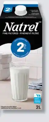 IGA NATREL MILK offer